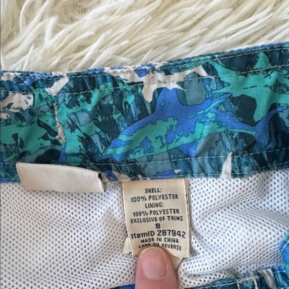 Boys L.L.Bean Cargo Swim Trunks side 8
